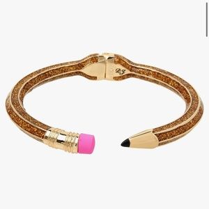 Betsey Johnson pencil bracelet